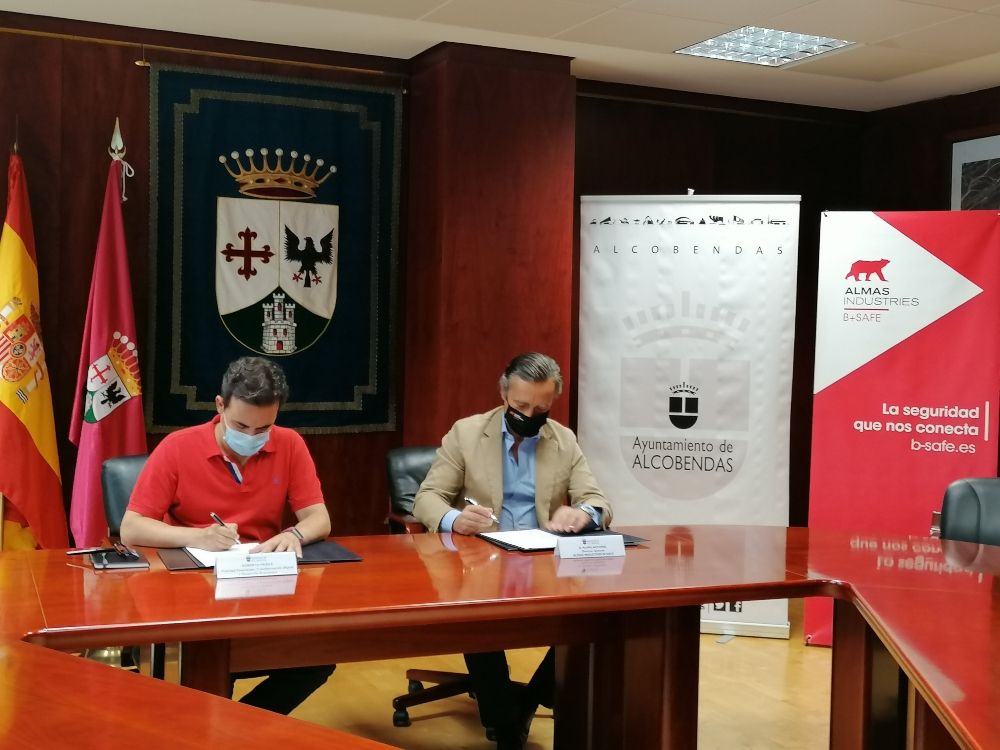 Convenio con ALMAS INDUSTRIES B+SAFE para el fomento y el impulso del empleo en Alcobendas