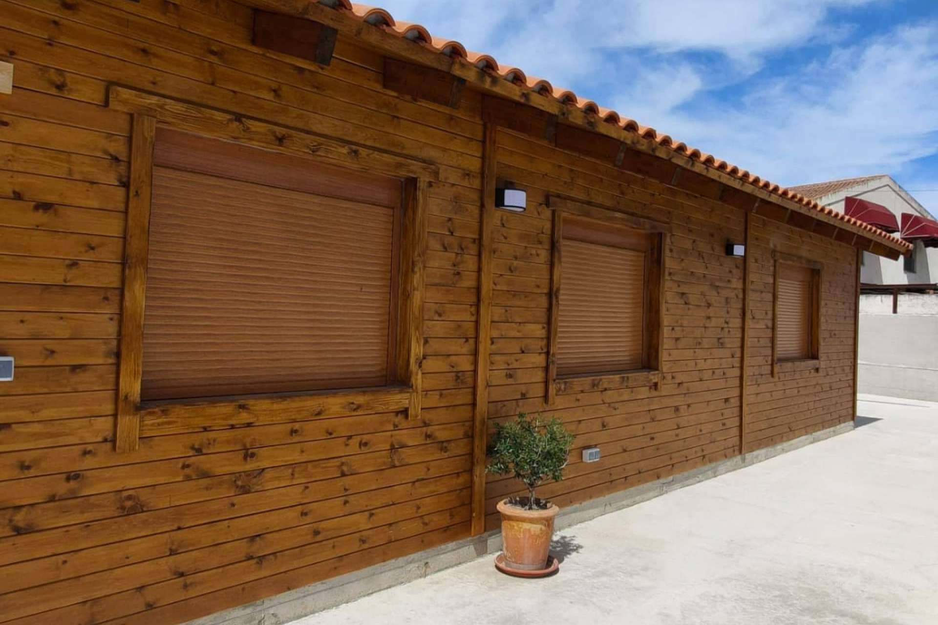 Casas de madera prefabricada en Delmader