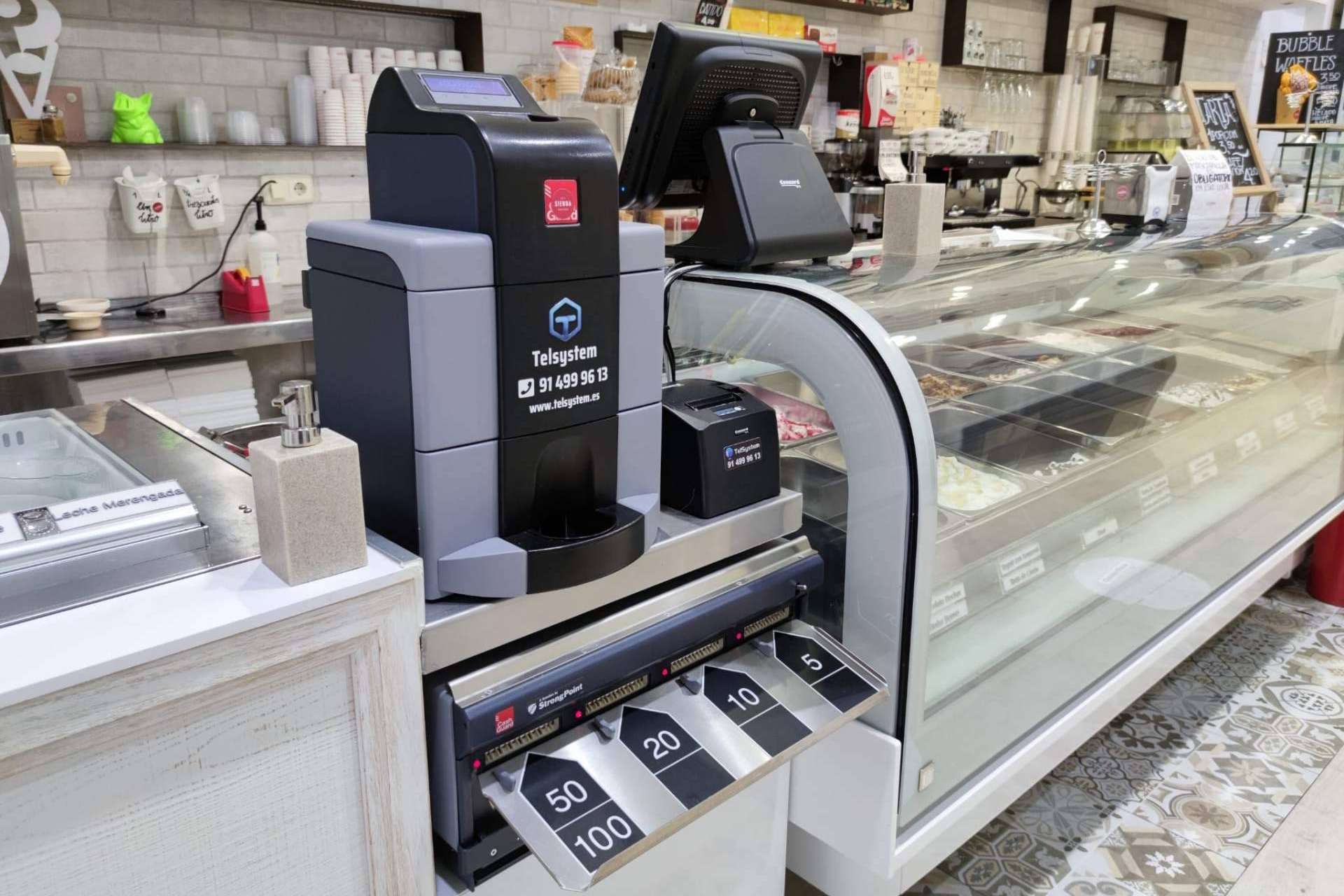 El cajero inteligente CashGuard tiene como objetivo facilitar la gestión de efectivo a nivel comercial y es distribuido por los expertos de Telsystem