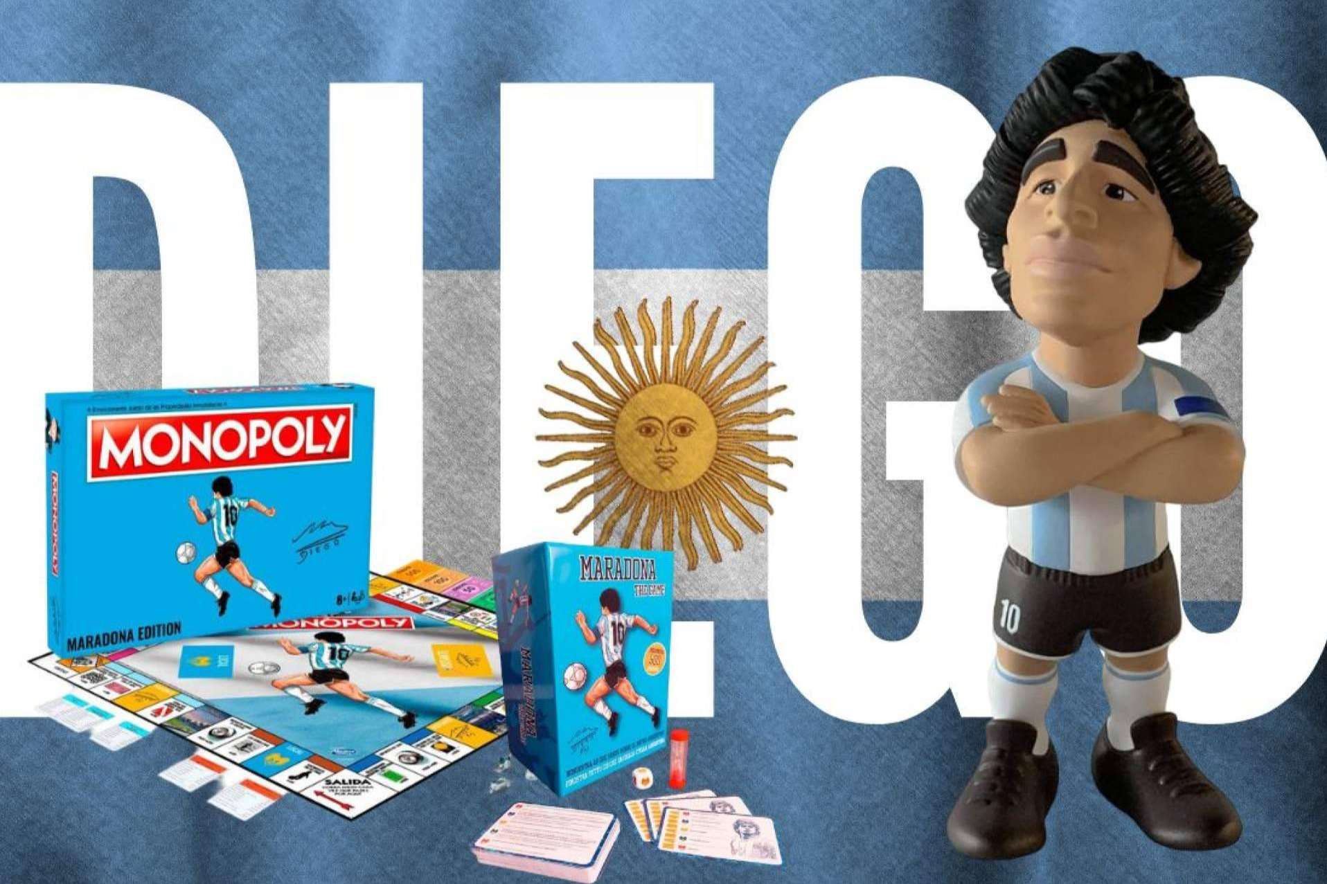 Los productos oficiales de Maradona, disponibles en We Are Games