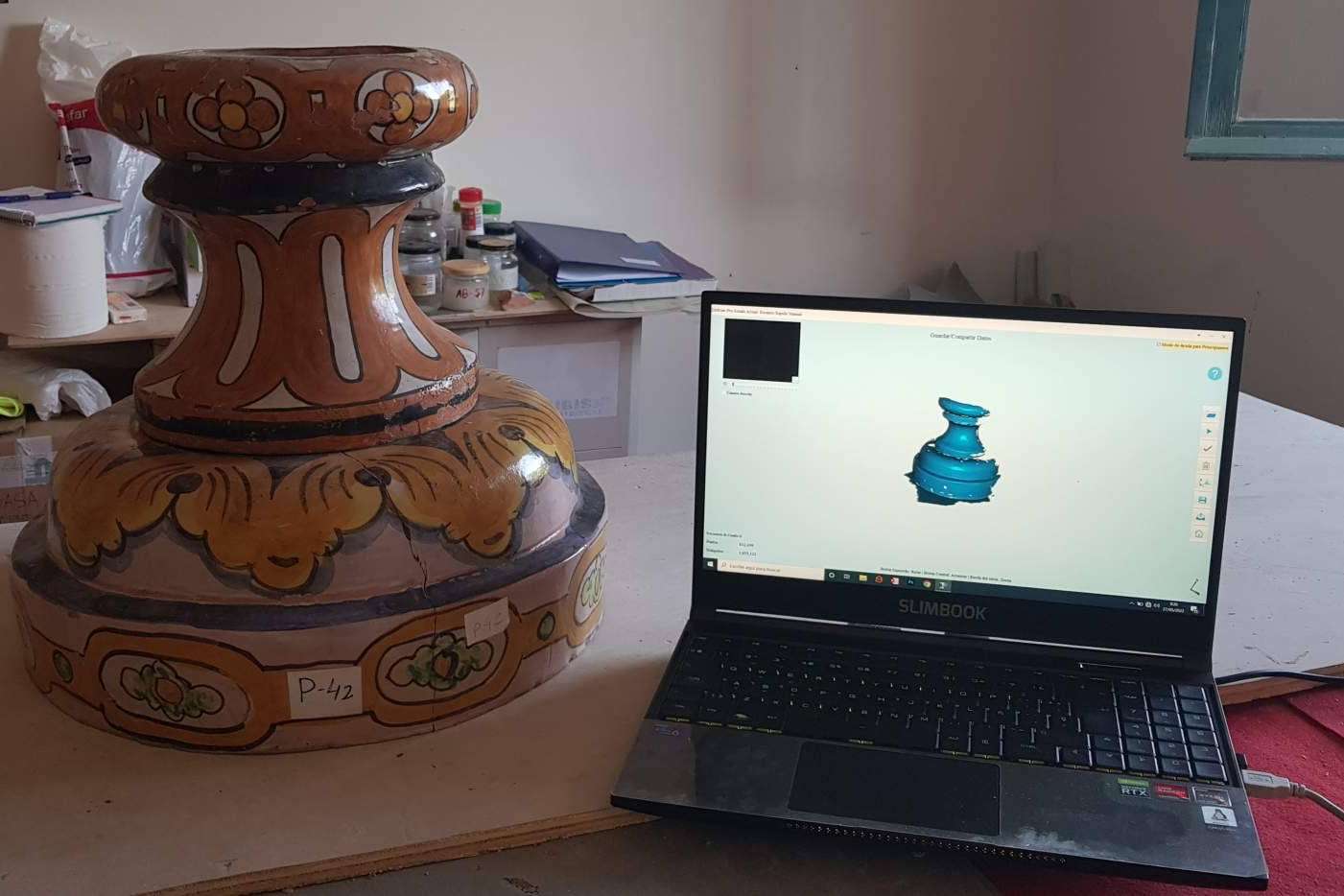 Sumiseran proporciona un servicio de escaneo y reproducciones para la copia de piezas y conservación del patrimonio cultural