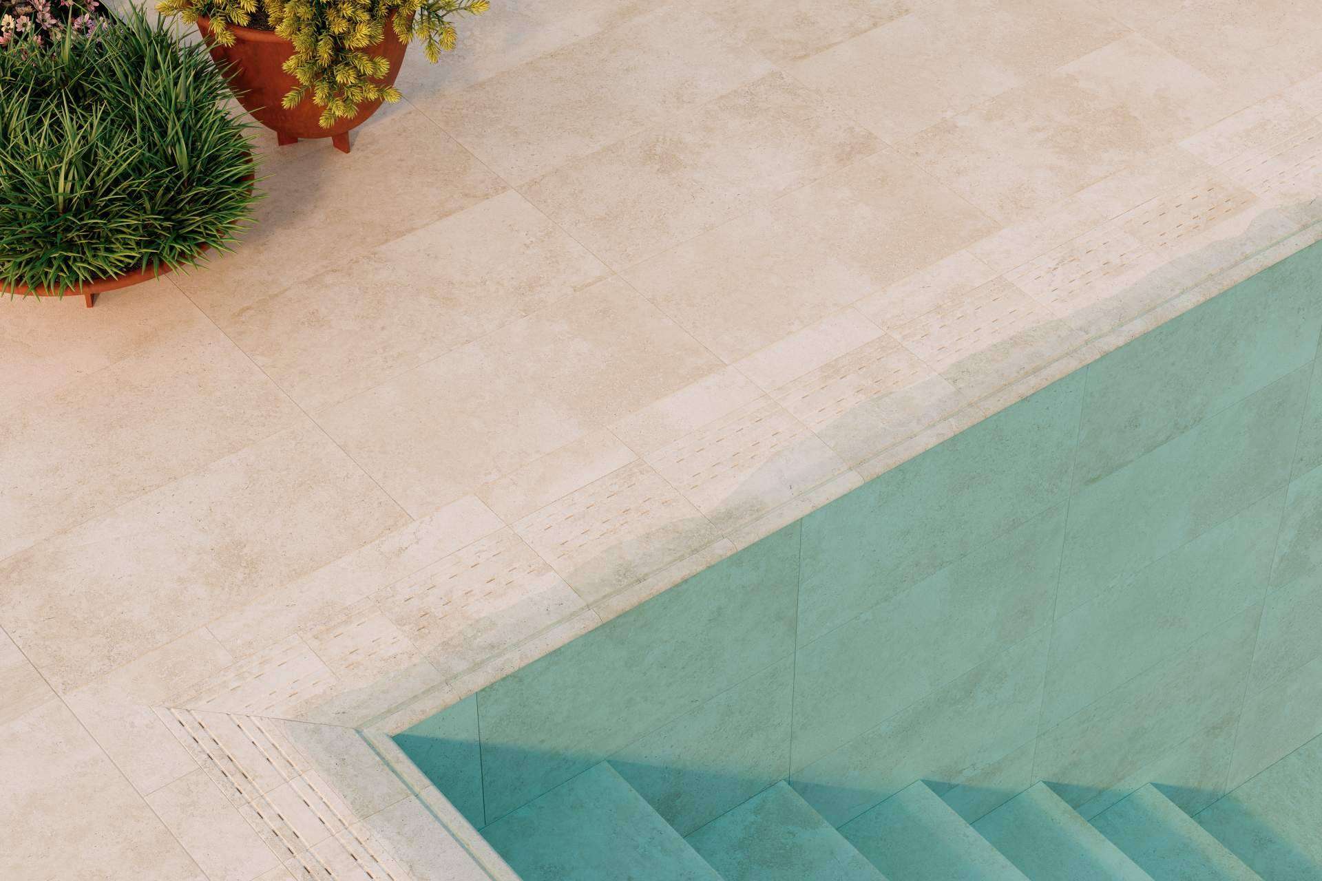 ¿Por qué elegir gres porcelánico para la piscina?, por Interazulejo