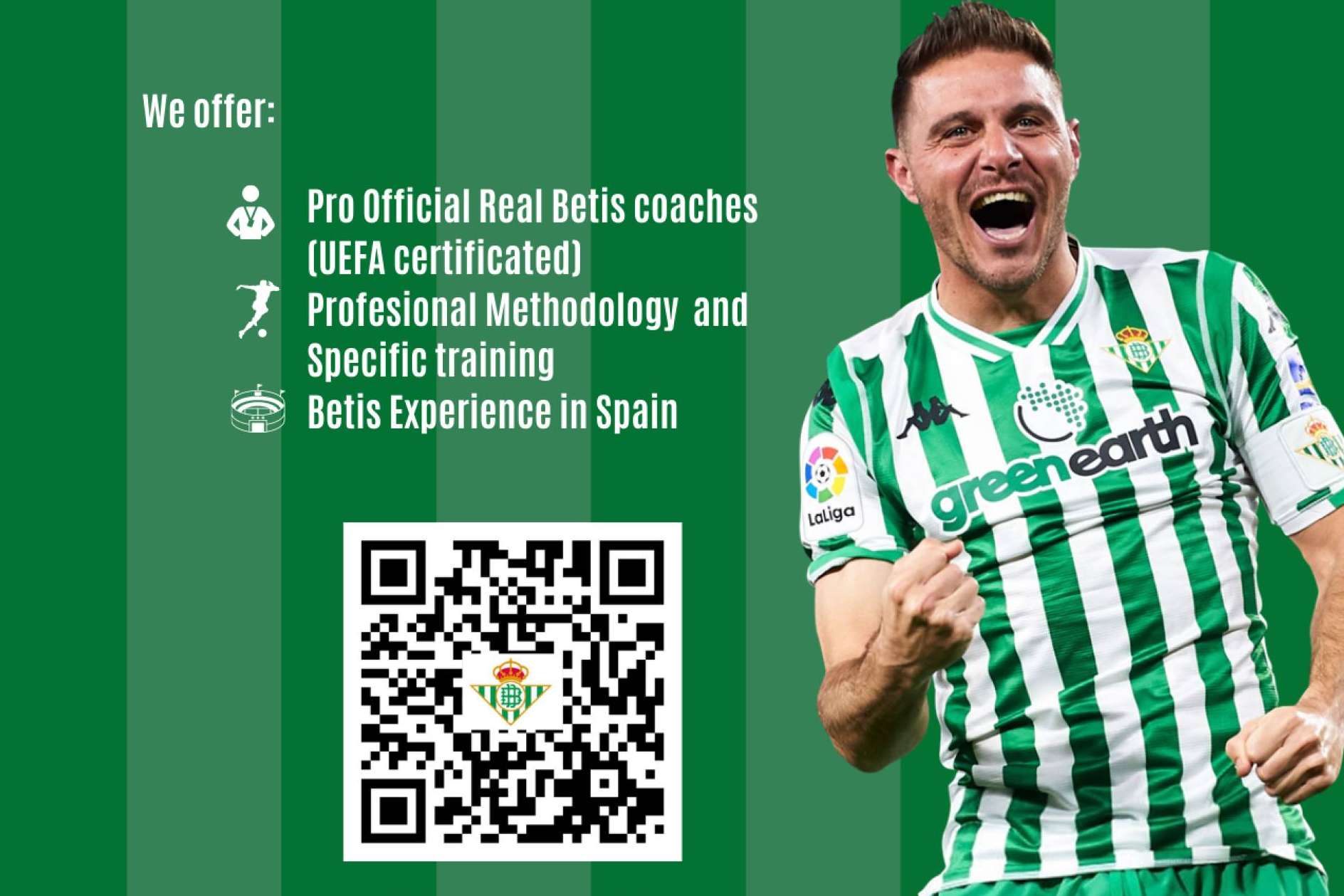 Real Betis soccer camps en Estados Unidos