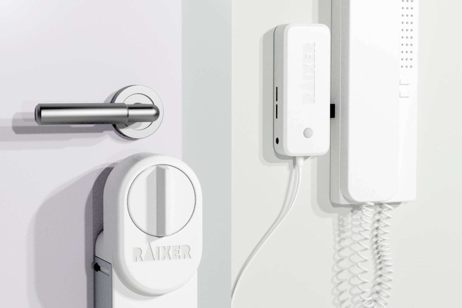Raixerer ofrece una cerradura inteligente para portal