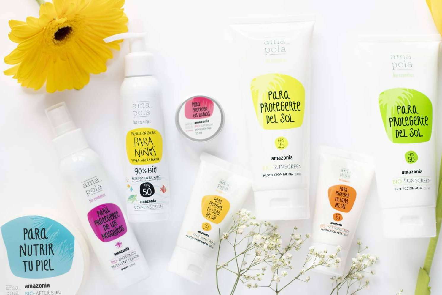 ¿Cuáles son las ventajas que ofrecen los productos de protección solar mineral de Amapola Biocosmetics?