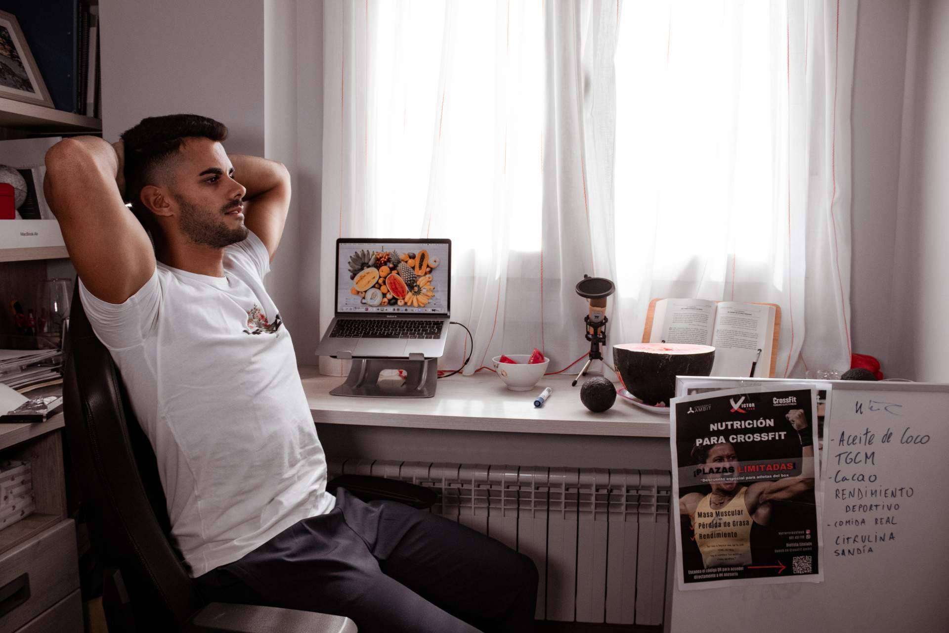 La dieta crossfit de Víctor de la Cruz recalca la importancia de la mente en la alimentación