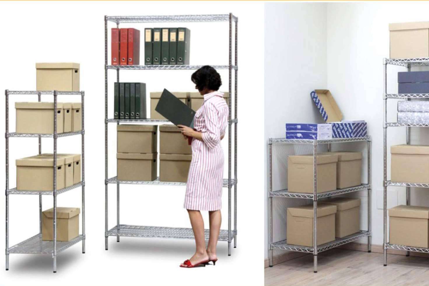 OfficeDeco se especializa en la fabricación de estanterías metálicas para archivo