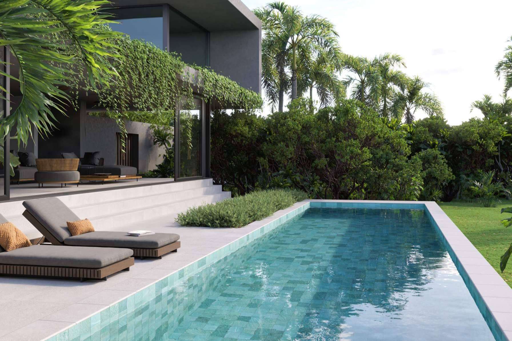 Gres porcelánico para piscinas de venta en Interazulejo