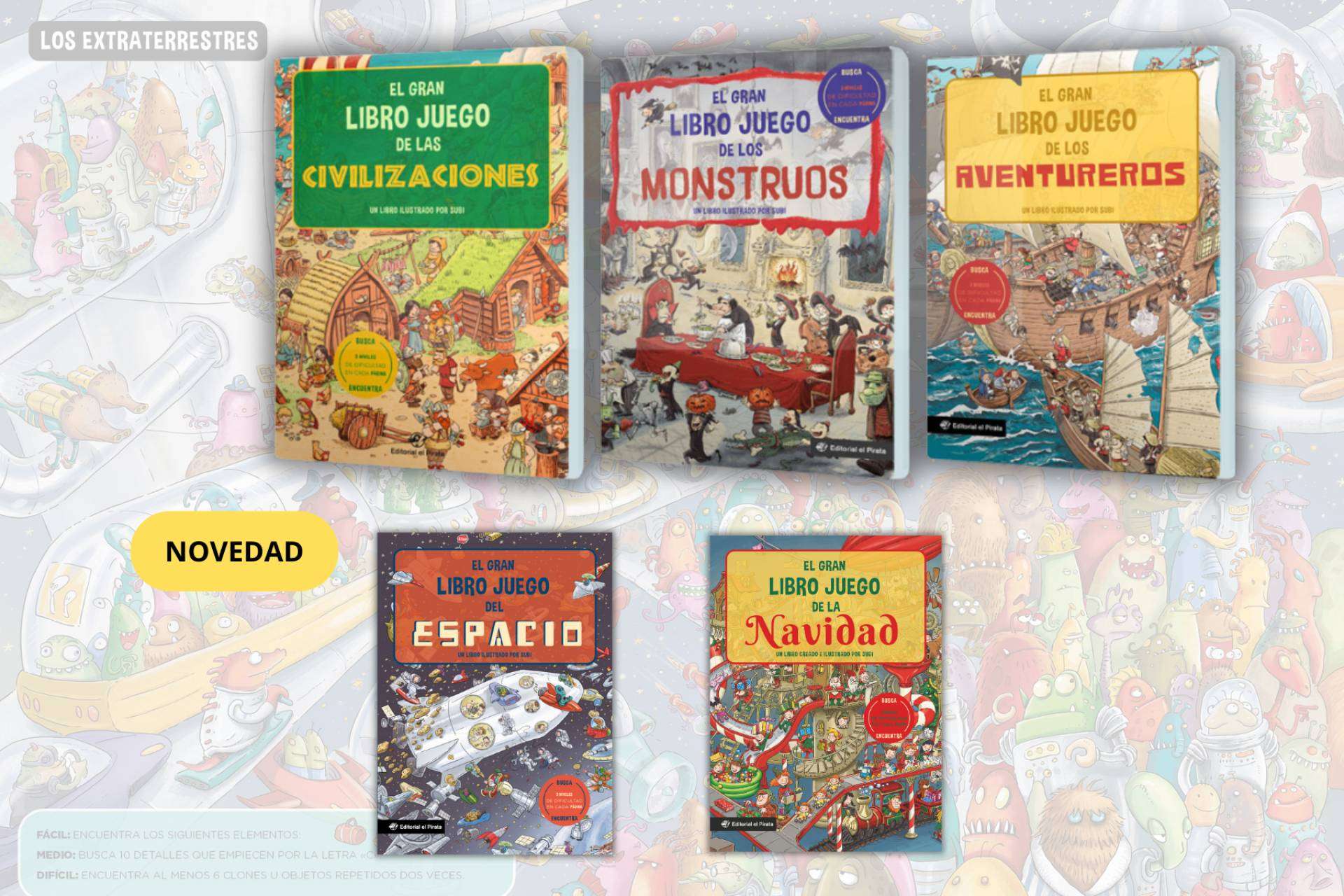 La colección 'Los grandes libro juegos' llega a las librerías; diversión y aprendizaje en formato gigante