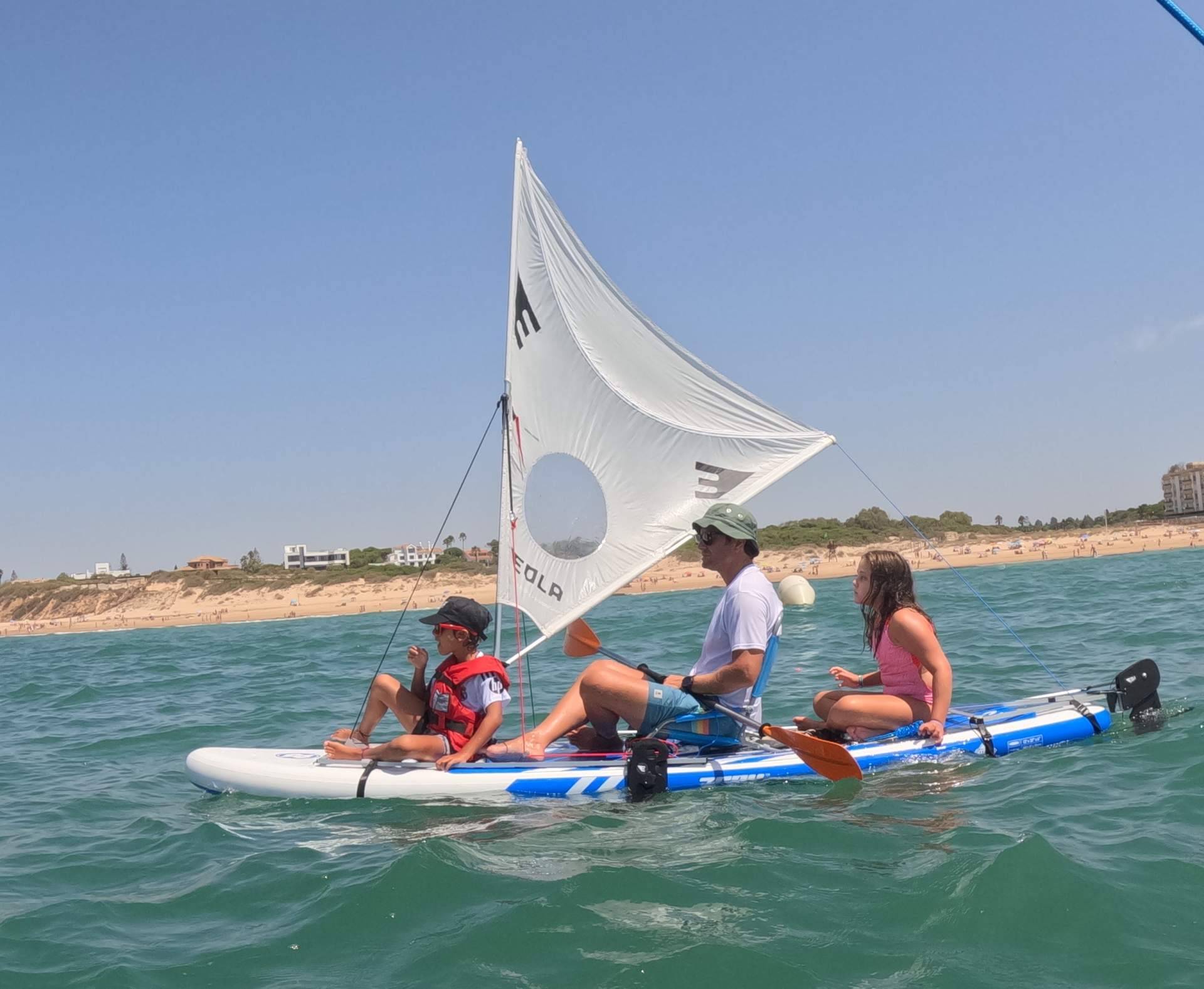 Estabilidad y firmeza sobre el agua, con las velas de paddle surf de Eola