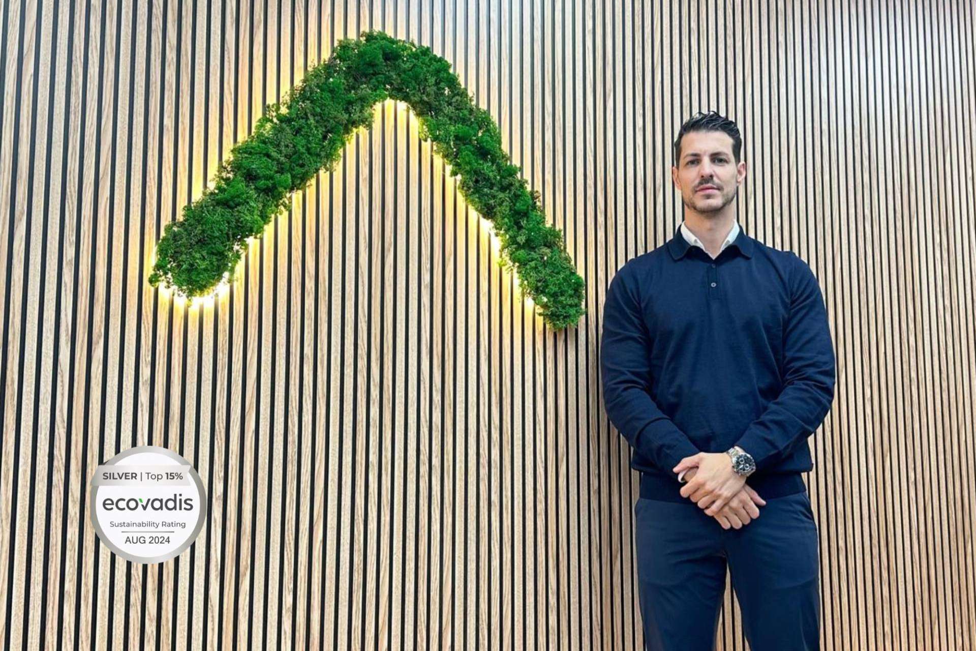 Atintas refuerza su liderazgo sostenible con la certificación EcoVadis Silver 2024