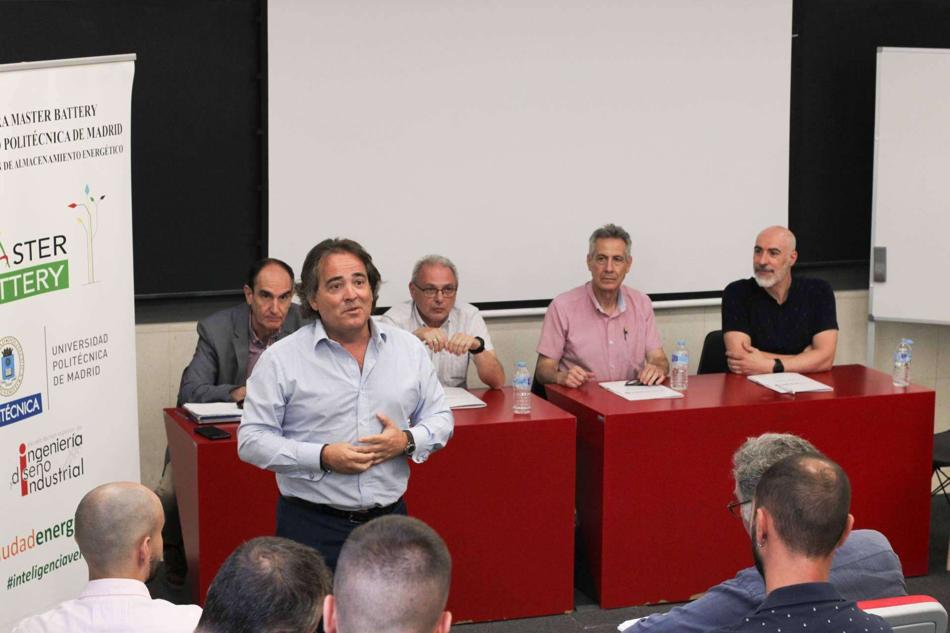 La I Jornada de la Cátedra Master Battery-UPM aborda los retos del almacenamiento energético con BESS