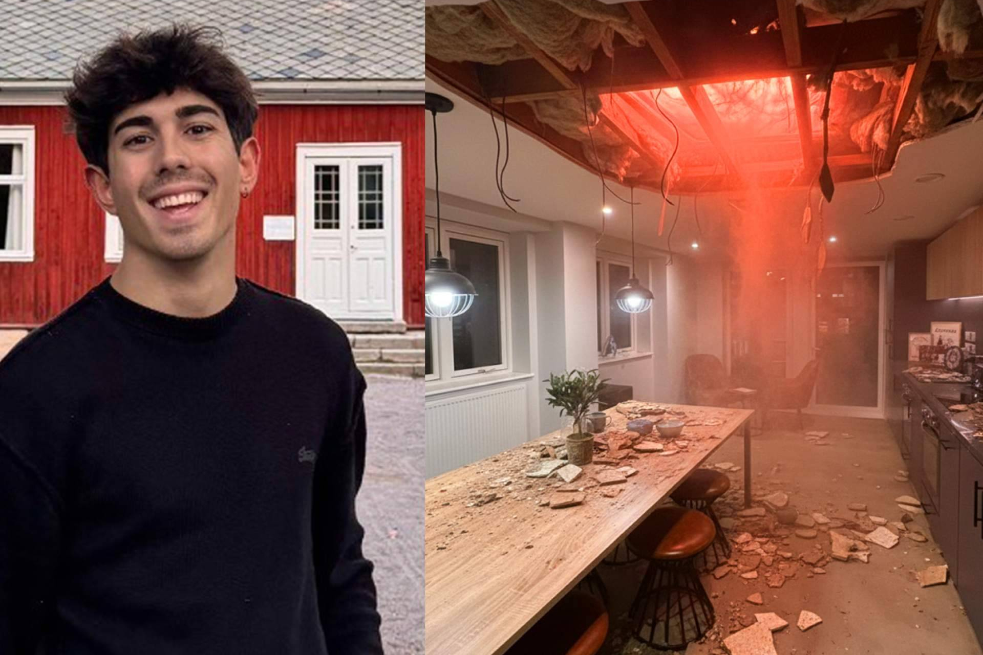 Cuando la ficción se cuela en casa; el influencer Hugo Calafer recrea Stranger Things y causa alarma