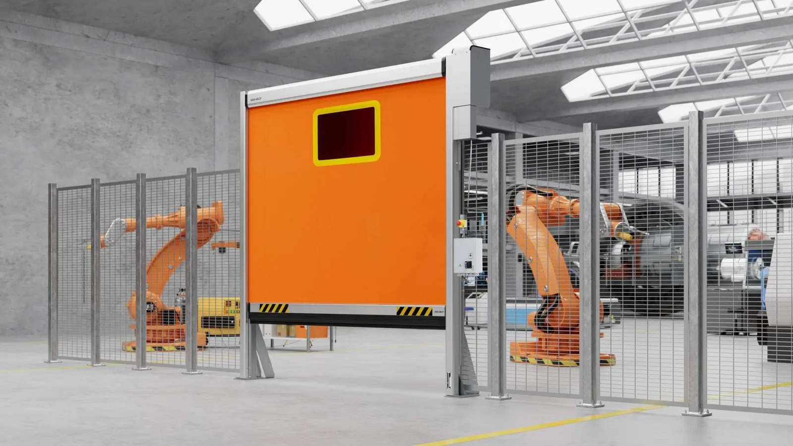 ASSA ABLOY y la importancia de las puertas rápidas en la protección de maquinaria industrial